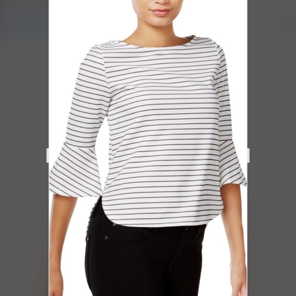 Bar III Striped top - Picture 1 of 4